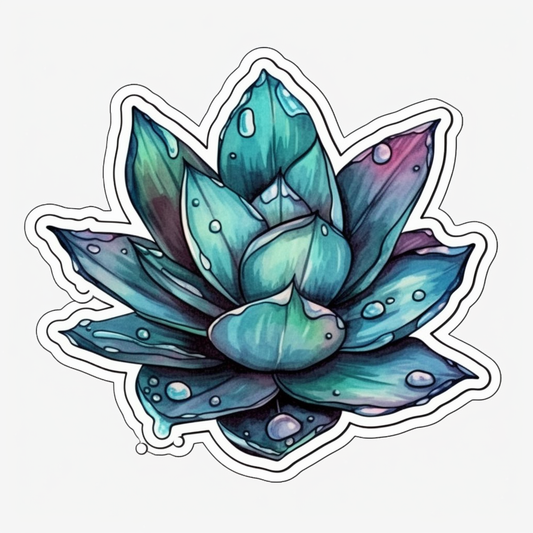 Agave Succulent Vinyl Decal Sticker for Car, Laptop, Tumbler and more # 006617