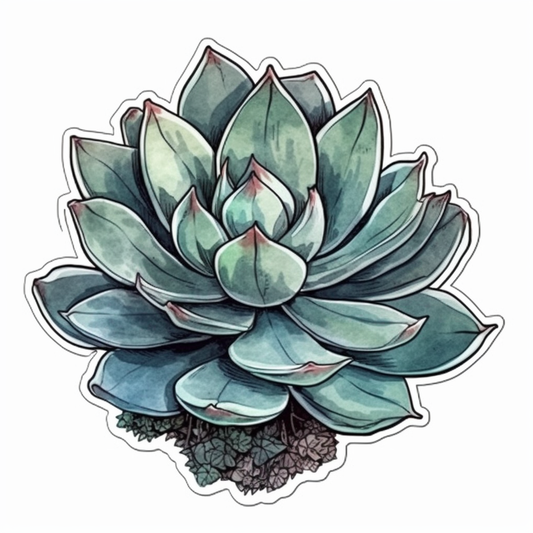 Agave Succulent Vinyl Decal Sticker for Car, Laptop, Tumbler and more # 006613