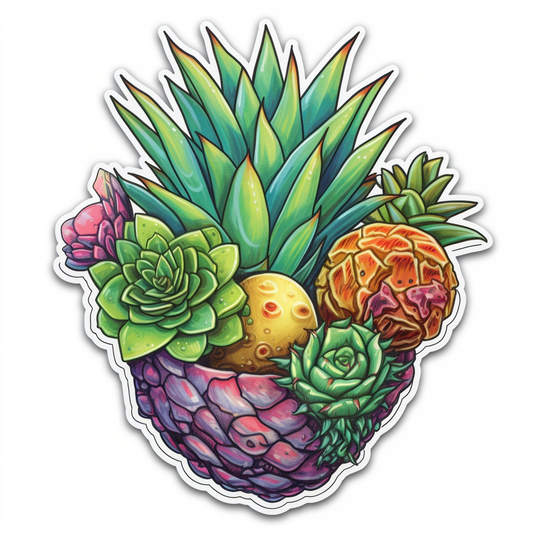 Aloe Succulent Vinyl Decal Sticker for Car, Laptop, Tumbler and more # 006782