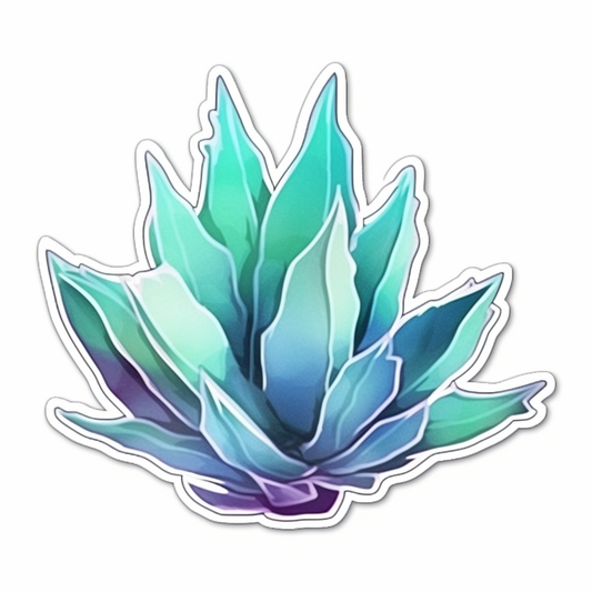 Aloe Succulent Vinyl Decal Sticker for Car, Laptop, Tumbler and more # 006786