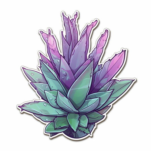Aloe Succulent Vinyl Decal Sticker for Car, Laptop, Tumbler and more # 006790