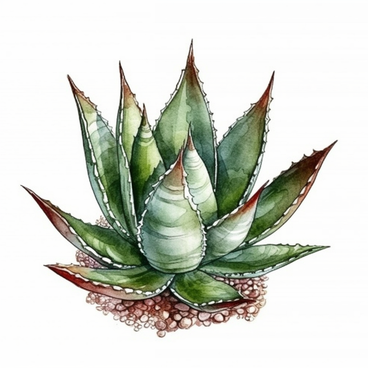 Aloe Succulent Vinyl Decal Sticker for Car, Laptop, Tumbler and more # 006789