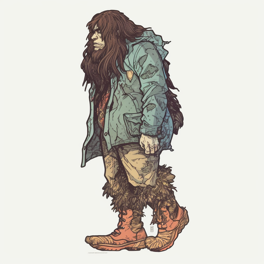 Big Foot Vinyl Decal Sticker for Car, Laptop, Tumbler and more # 006833