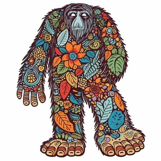 Big Foot Vinyl Decal Sticker for Car, Laptop, Tumbler and more # 006811