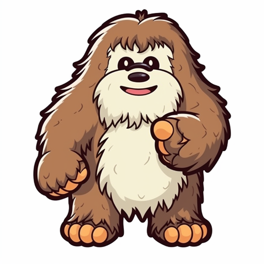 Big Foot Vinyl Decal Sticker for Car, Laptop, Tumbler and more # 006818