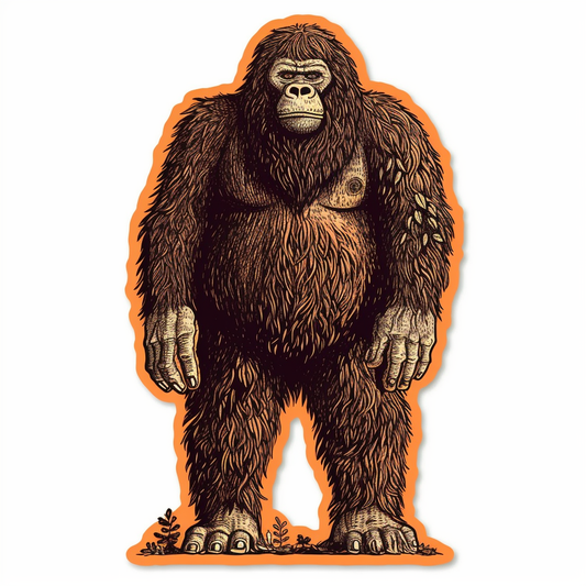 Big Foot Vinyl Decal Sticker for Car, Laptop, Tumbler and more # 006825