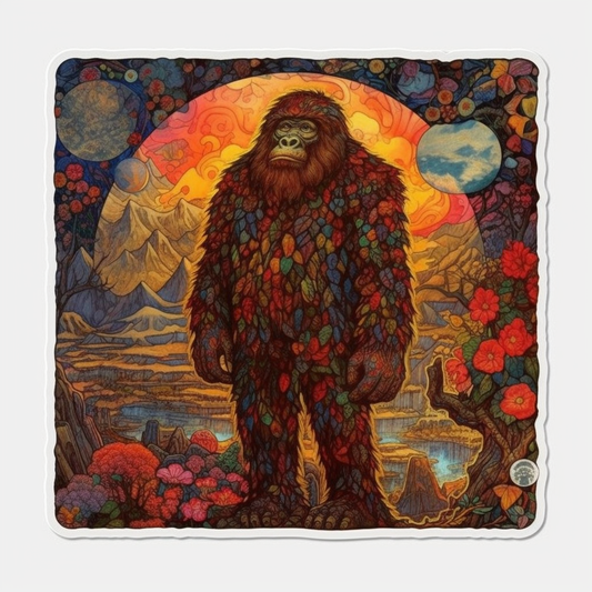 Big Foot Vinyl Decal Sticker for Car, Laptop, Tumbler and more # 006823