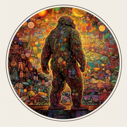 Big Foot Vinyl Decal Sticker for Car, Laptop, Tumbler and more # 006834