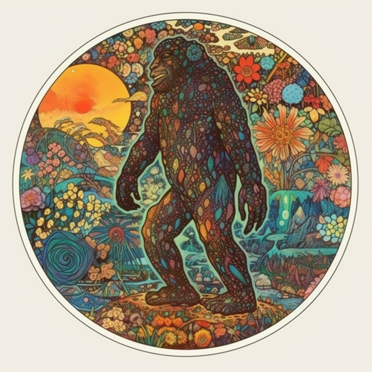 Big Foot Vinyl Decal Sticker for Car, Laptop, Tumbler and more # 006827