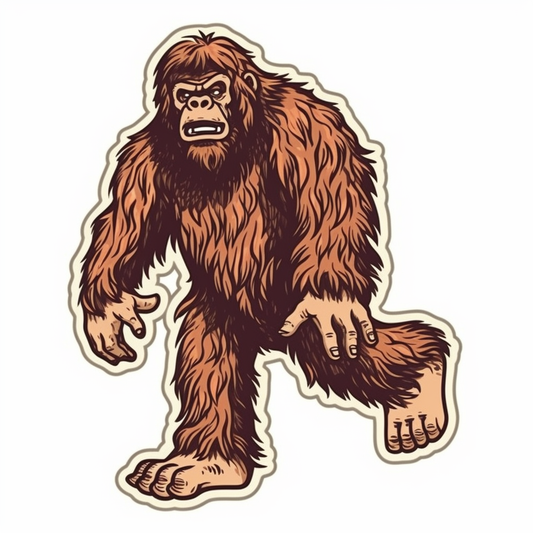 Big Foot Vinyl Decal Sticker for Car, Laptop, Tumbler and more # 006828