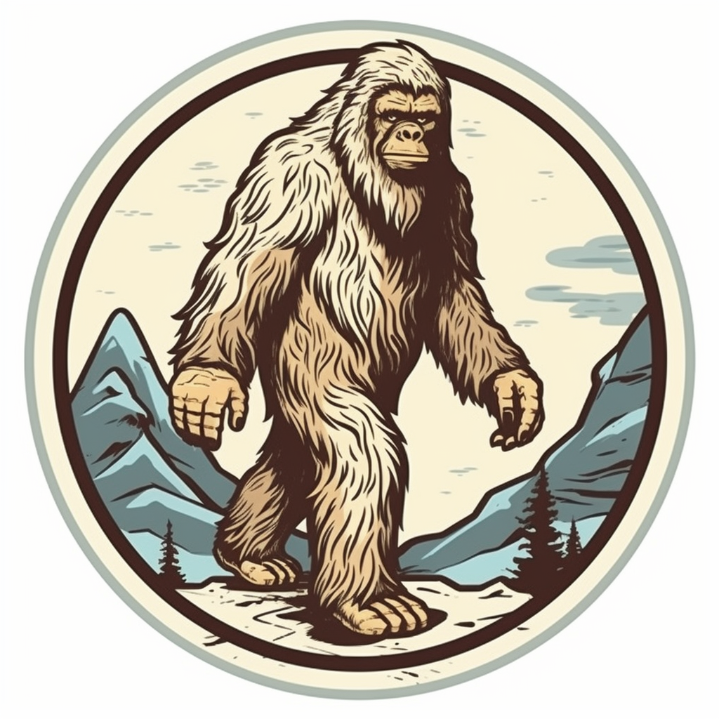 Big Foot Vinyl Decal Sticker for Car, Laptop, Tumbler and more # 006831