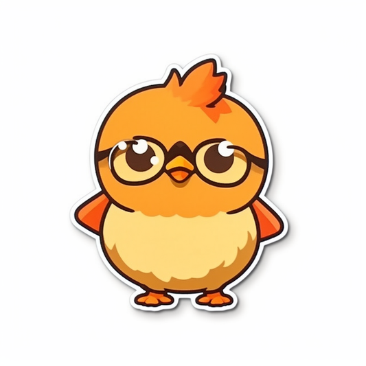 Chicken Vinyl Decal Sticker for Car, Laptop, Tumbler and more # 006584