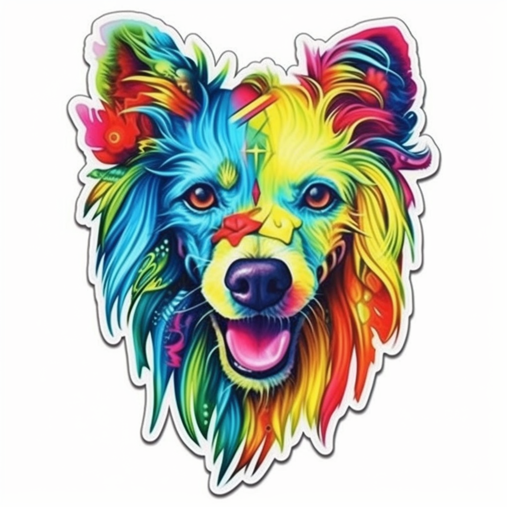 Shetland Sheepdog Dog Transfer Vinyl Decal Sticker for Car, Laptop, Tumbler and more # 007258