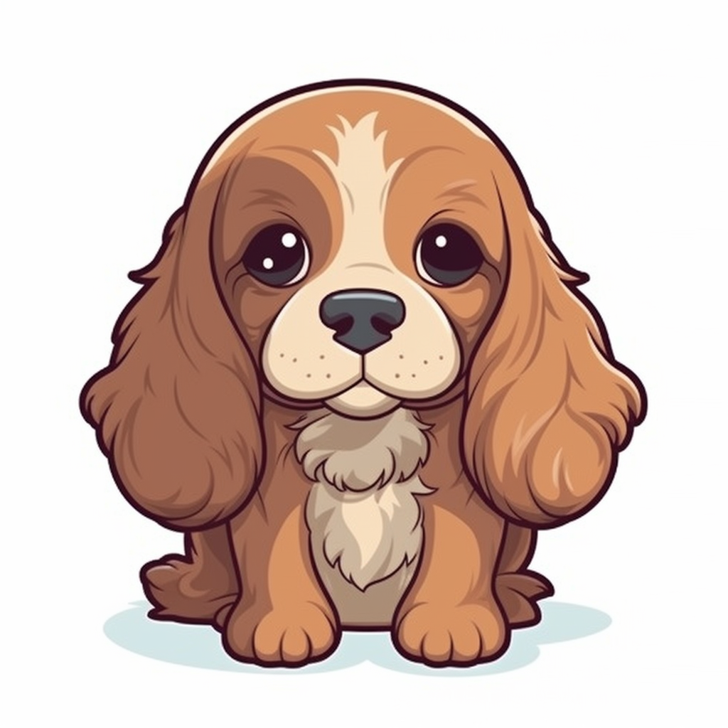 Cocker Spaniel Dog Vinyl Decal Sticker for Car, Laptop, Tumbler and more # 004125