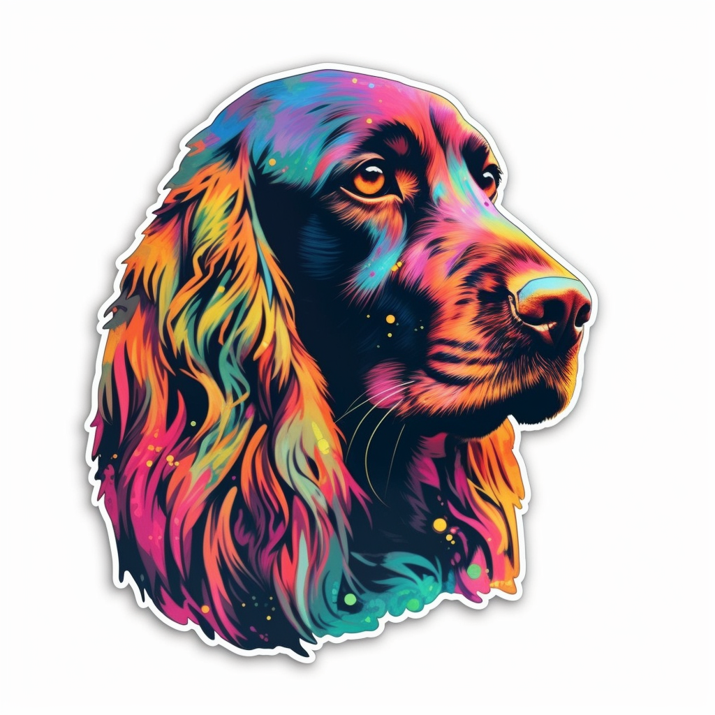 Cocker Spaniel Dog Vinyl Decal Sticker for Car, Laptop, Tumbler and more # 004137