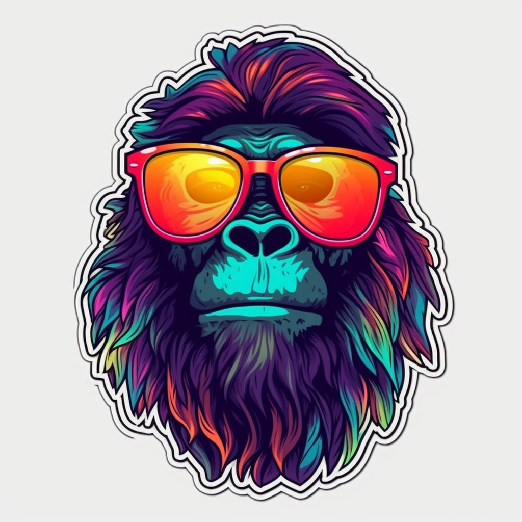 Big Foot Vinyl Decal Sticker for Car, Laptop, Tumbler and more # 006798