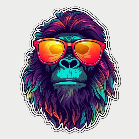 Big Foot Vinyl Decal Sticker for Car, Laptop, Tumbler and more # 006798