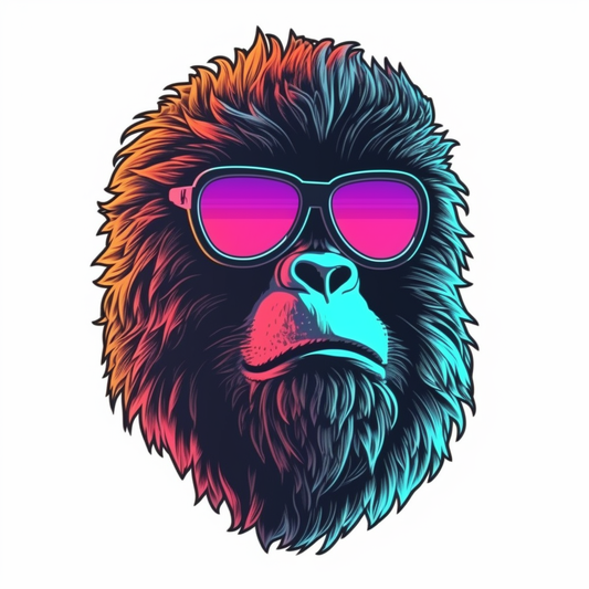 Big Foot Vinyl Decal Sticker for Car, Laptop, Tumbler and more # 006797