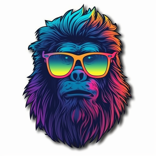 Big Foot Vinyl Decal Sticker for Car, Laptop, Tumbler and more # 006796