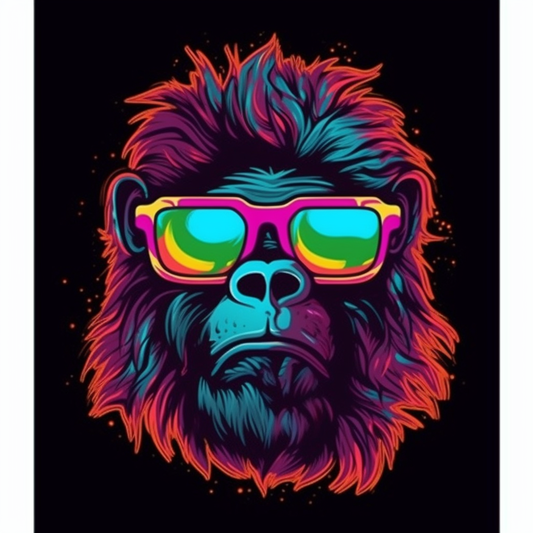 Big Foot Vinyl Decal Sticker for Car, Laptop, Tumbler and more # 006810