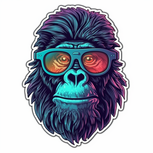 Big Foot Vinyl Decal Sticker for Car, Laptop, Tumbler and more # 006813