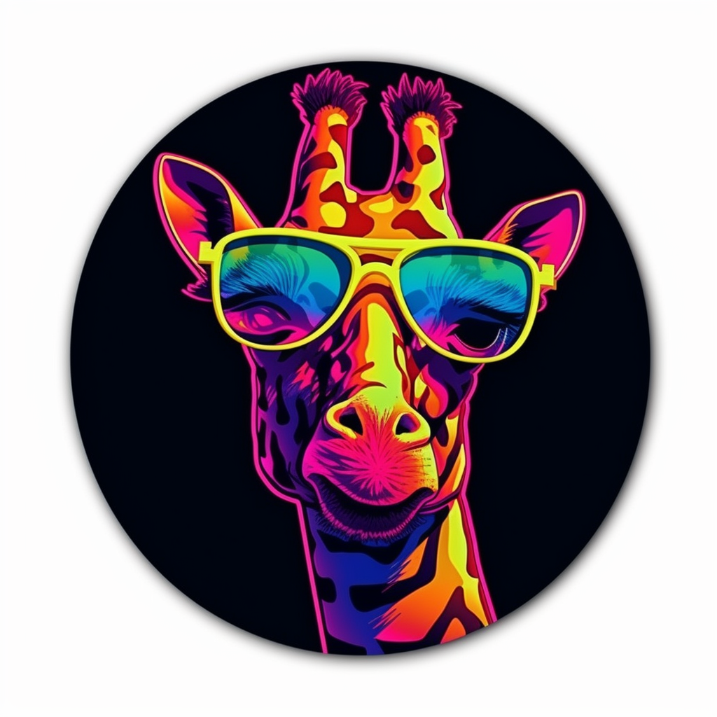 Giraffe Vinyl Decal Sticker for Car, Laptop, Tumbler and more # 001728