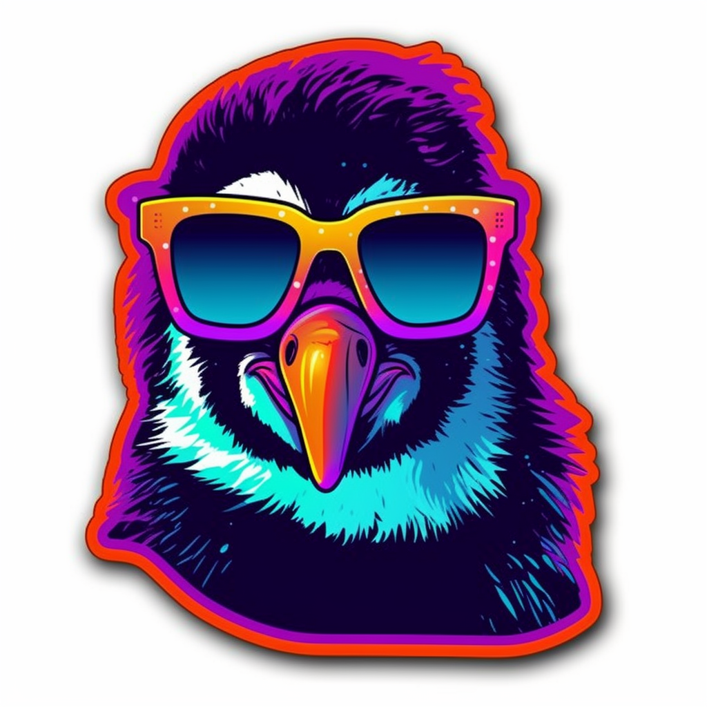 Penguin Vinyl Decal Sticker for Car, Laptop, Tumbler and more # 00332
