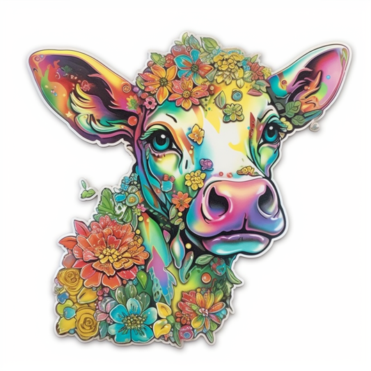 Cow Vinyl Decal Sticker for Car, Laptop, Tumbler and more # 005687