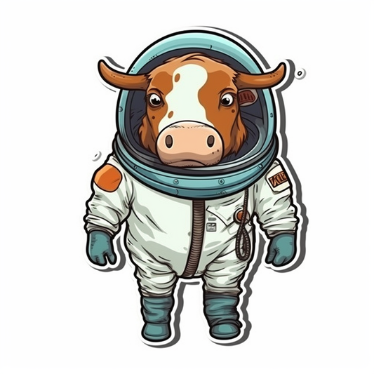 Cow Vinyl Decal Sticker for Car, Laptop, Tumbler and more # 005661