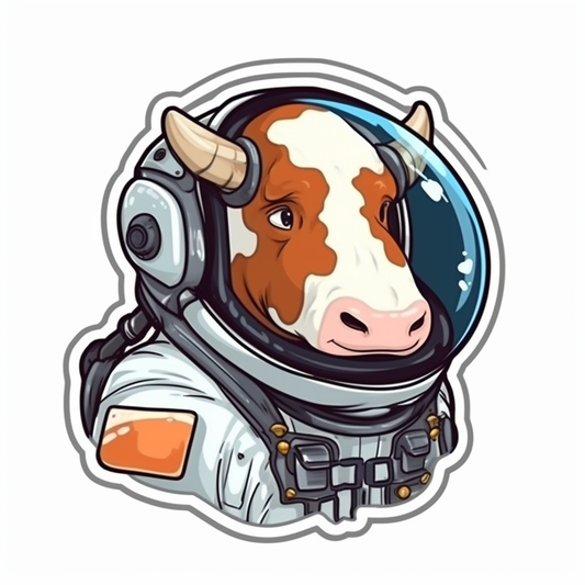 Cow Vinyl Decal Sticker for Car, Laptop, Tumbler and more # 005719