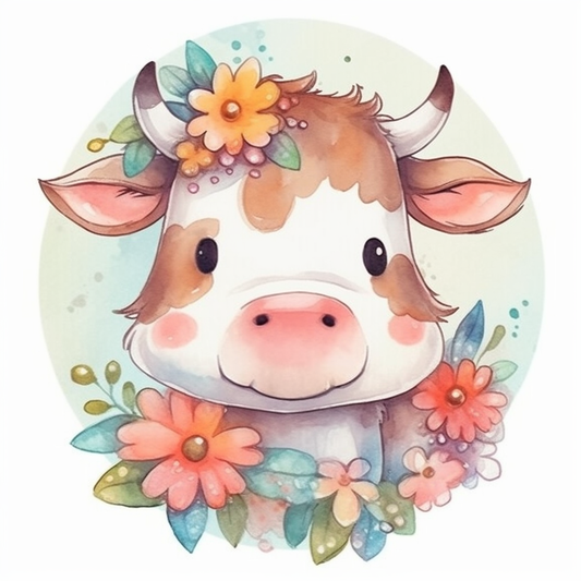 Cow Vinyl Decal Sticker for Car, Laptop, Tumbler and more # 005659