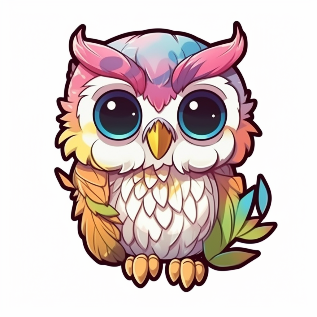 owl Vinyl Decal Sticker for Car, Laptop, Tumbler and more # 008143