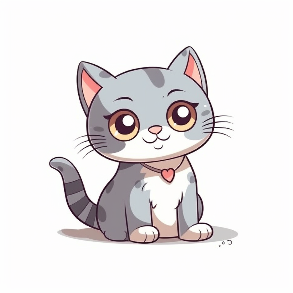 Cute Cat Vinyl Decal Sticker for Car, Laptop, Tumbler and more # 003953