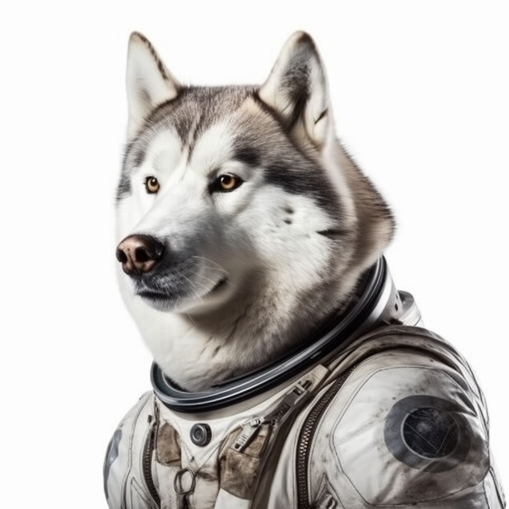 Siberian Dog Vinyl Decal Sticker for Car, Laptop, Tumbler and more # 2022