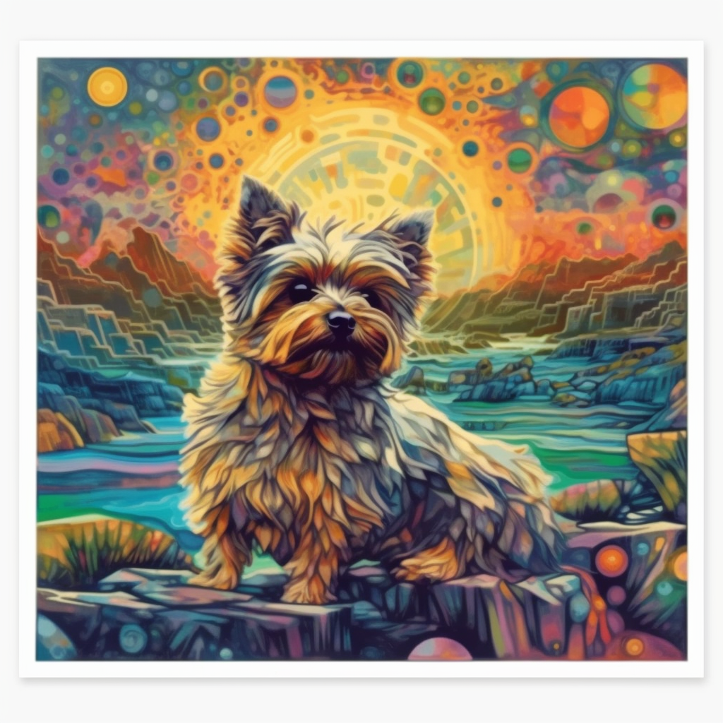 Yorkshire Dog Vinyl Decal Sticker for Car, Laptop, Tumbler and more # 2168