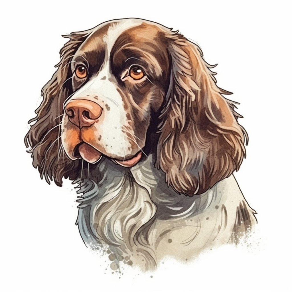English Springer Spaniel Dog Vinyl Decal Sticker for Car, Laptop, Tumbler and more # 007533