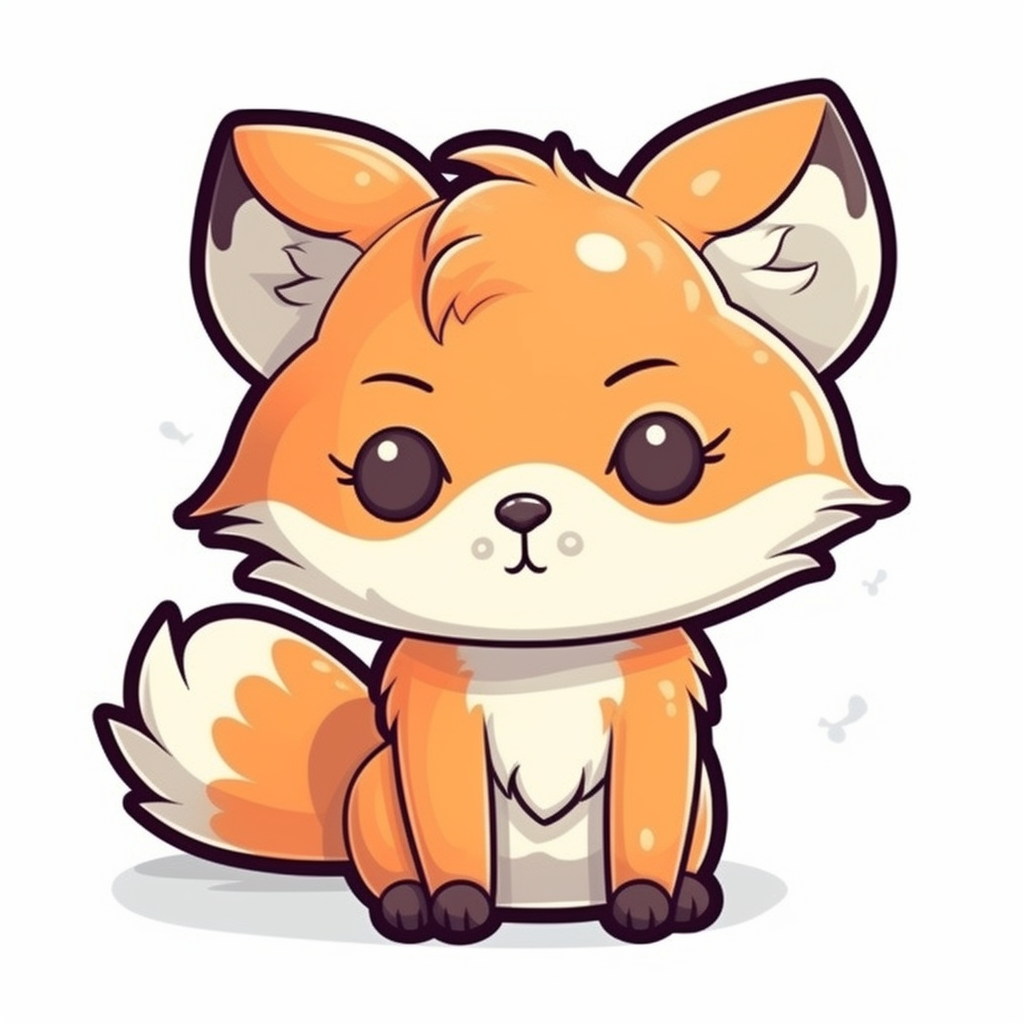 Fox Vinyl Decal Sticker for Car, Laptop, Tumbler and more # 00456