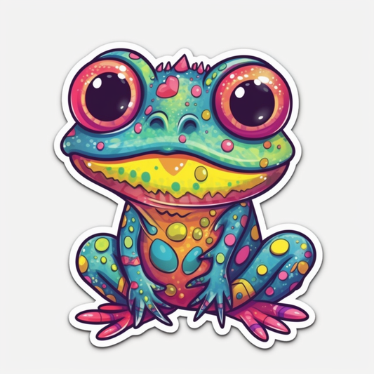 Frog Vinyl Decal Sticker for Car, Laptop, Tumbler and more # 006454
