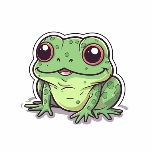 Frog Vinyl Decal Sticker for Car, Laptop, Tumbler and more # 006509
