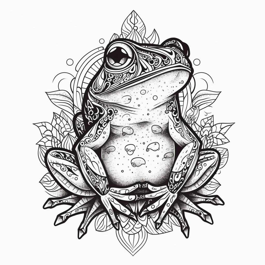 Frog Vinyl Decal Sticker for Car, Laptop, Tumbler and more # 006466