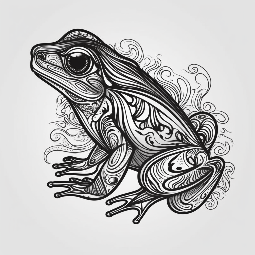 Frog Vinyl Decal Sticker for Car, Laptop, Tumbler and more # 006471