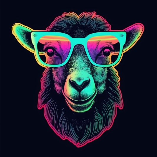 Goat Vinyl Decal Sticker for Car, Laptop, Tumbler and more # 005858