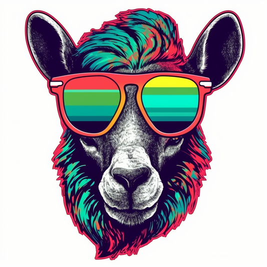 Goat Vinyl Decal Sticker for Car, Laptop, Tumbler and more # 005886