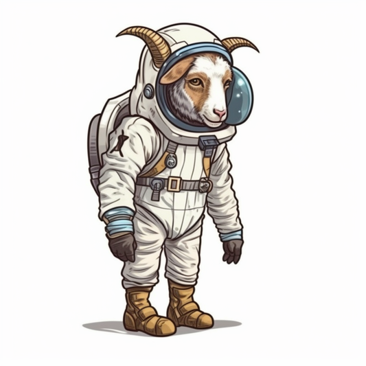 Goat Vinyl Decal Sticker for Car, Laptop, Tumbler and more # 005914
