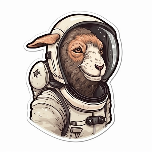 Goat Vinyl Decal Sticker for Car, Laptop, Tumbler and more # 005855