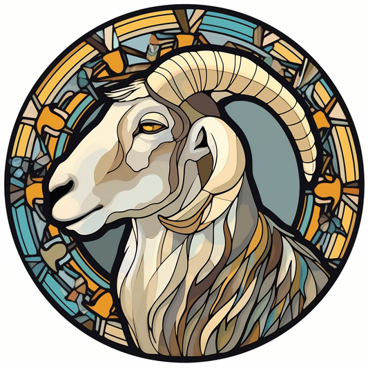 Goat Vinyl Decal Sticker for Car, Laptop, Tumbler and more # 005806