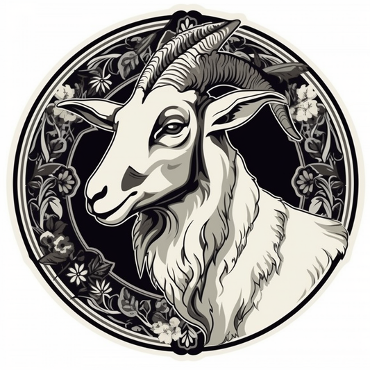 Goat Vinyl Decal Sticker for Car, Laptop, Tumbler and more # 005792