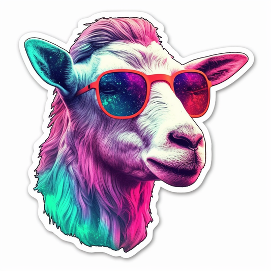 Goat Vinyl Decal Sticker for Car, Laptop, Tumbler and more # 005890