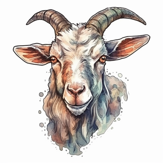 Goat Vinyl Decal Sticker for Car, Laptop, Tumbler and more # 005910