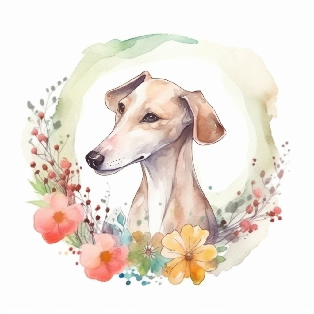 Greyhound Dog Vinyl Decal Sticker for Car, Laptop, Tumbler and more # 007803